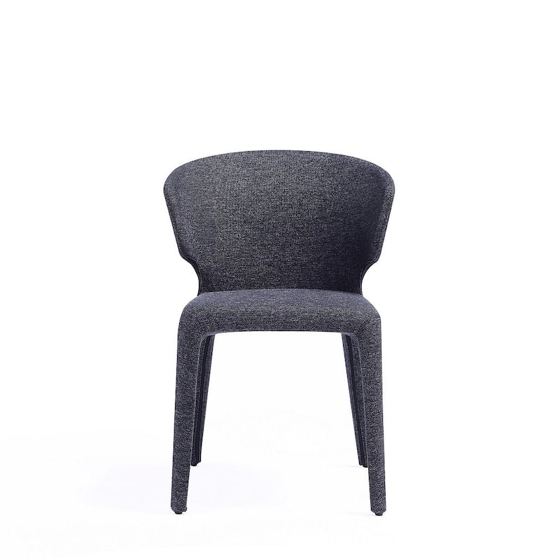 Manhattan Comfort Conrad Modern Woven Tweed Dining Chair (Set of 4)