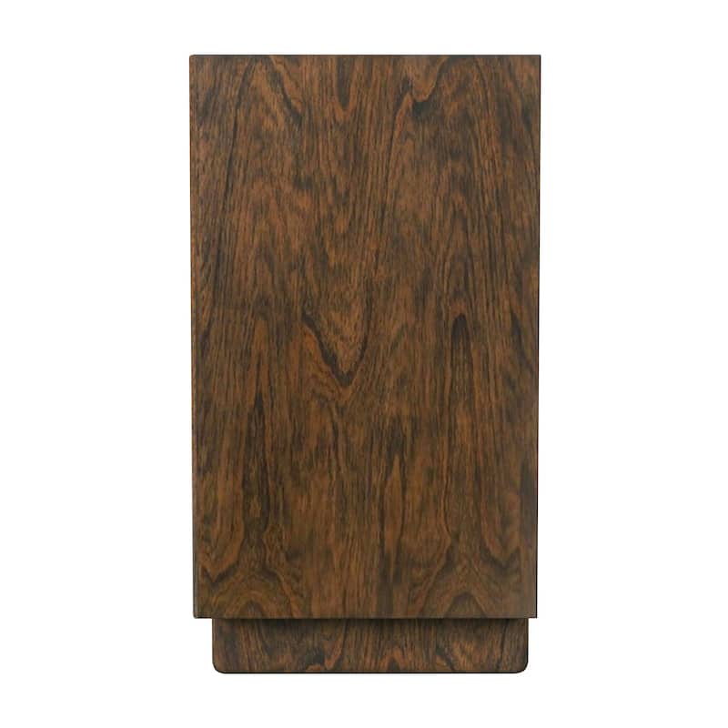 Halmstad Wood Panel 3 Drawer Narrow Nightstand