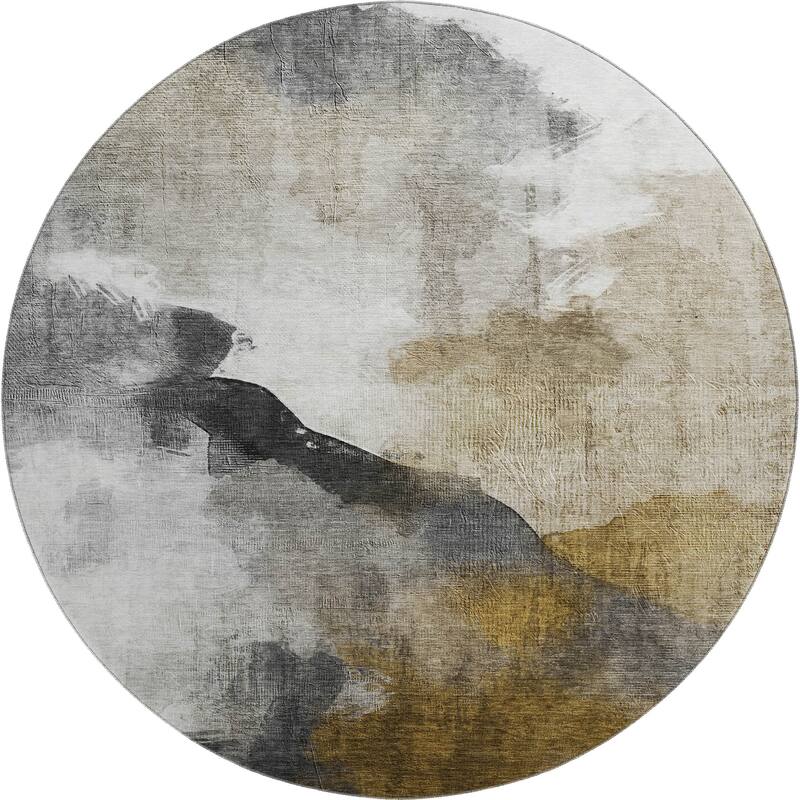 Premium Washable Super Soft Abstract Contemporary Mayfield Rug