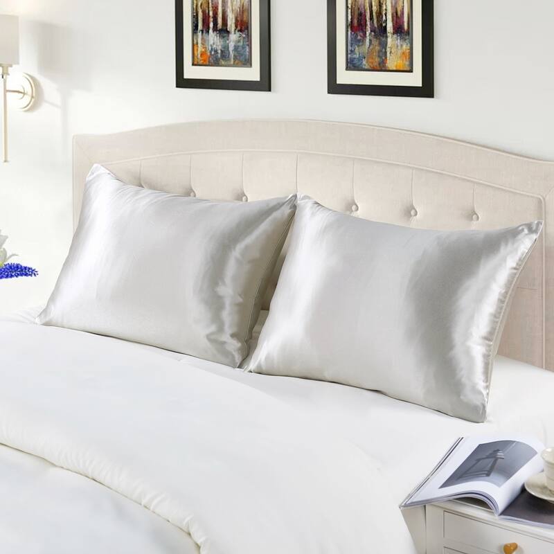 1PC 32 Momme Silk Cotton Pillow Sham for Hair and Skin
