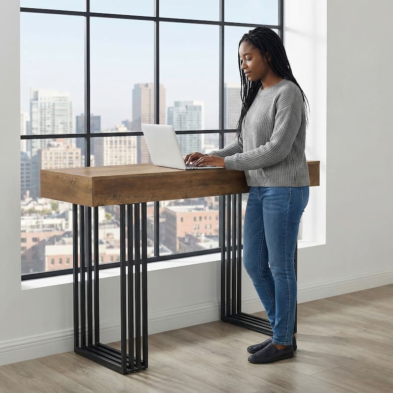 63 Inch Rectangular Bar Table