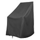preview thumbnail 8 of 31, SnugShield Waterproof Rocking Chair Cover 45.25"H x 34.25"D x 27.25"W Black