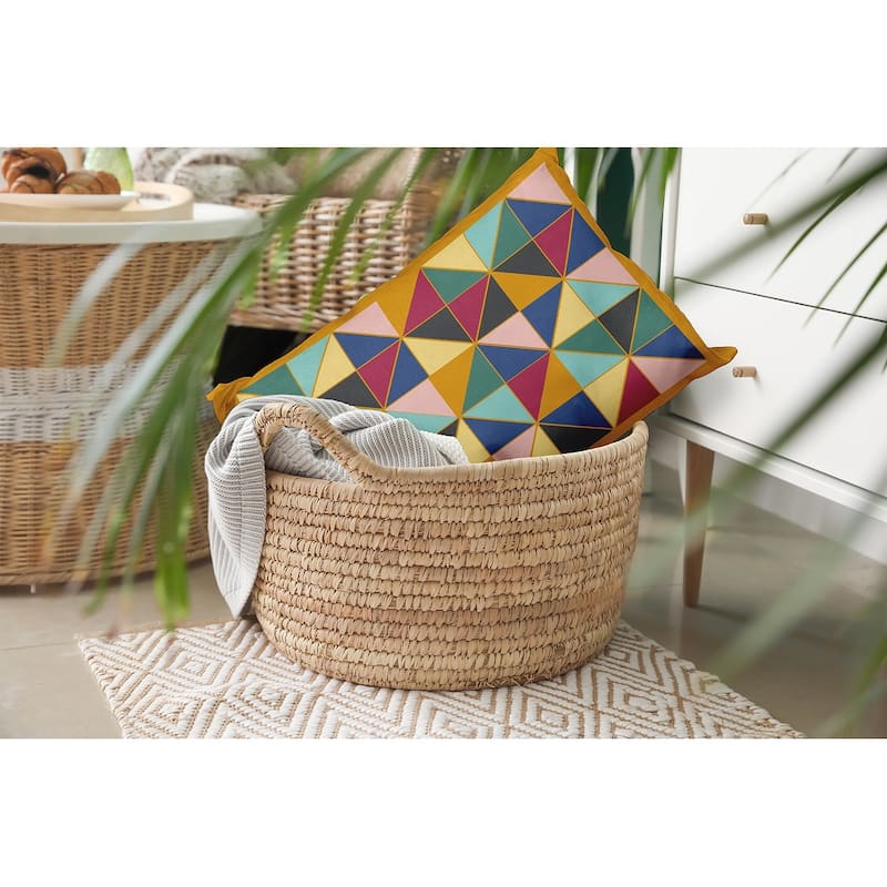 Triangle Triumph Decorative Throw Pillow