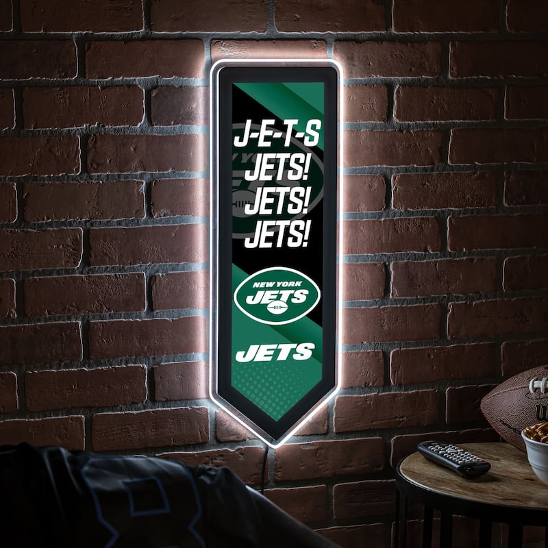 New York Jets LED Lighted Sign - Multi