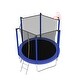 preview thumbnail 2 of 7, Spacious Design Trampoline Solid Base Structure, Safety Pad For Kid
