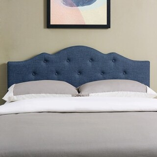 Charlie Upholstered Tufted Round Headboard