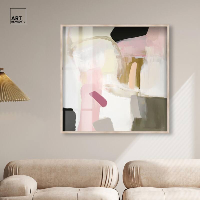 Dynamic Color III Shadowbox by Art Remedy