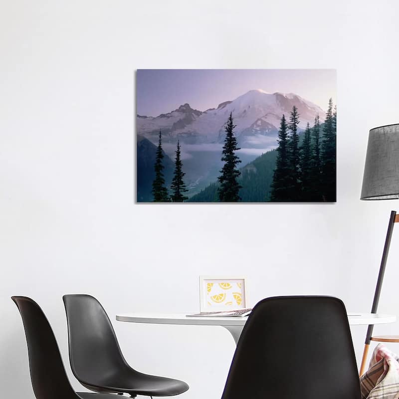 iCanvas "Mt Rainier As Seen At Sunrise, Mt Rainier National Park, Washington I" by Tim Fitzharris Canvas Print - 26x40x1.5