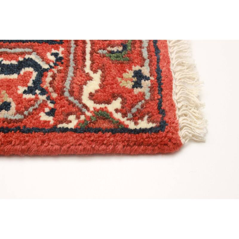 ECARPETGALLERY Hand-knotted Serapi Heritage Red Wool Rug - 2'6 x 11'10