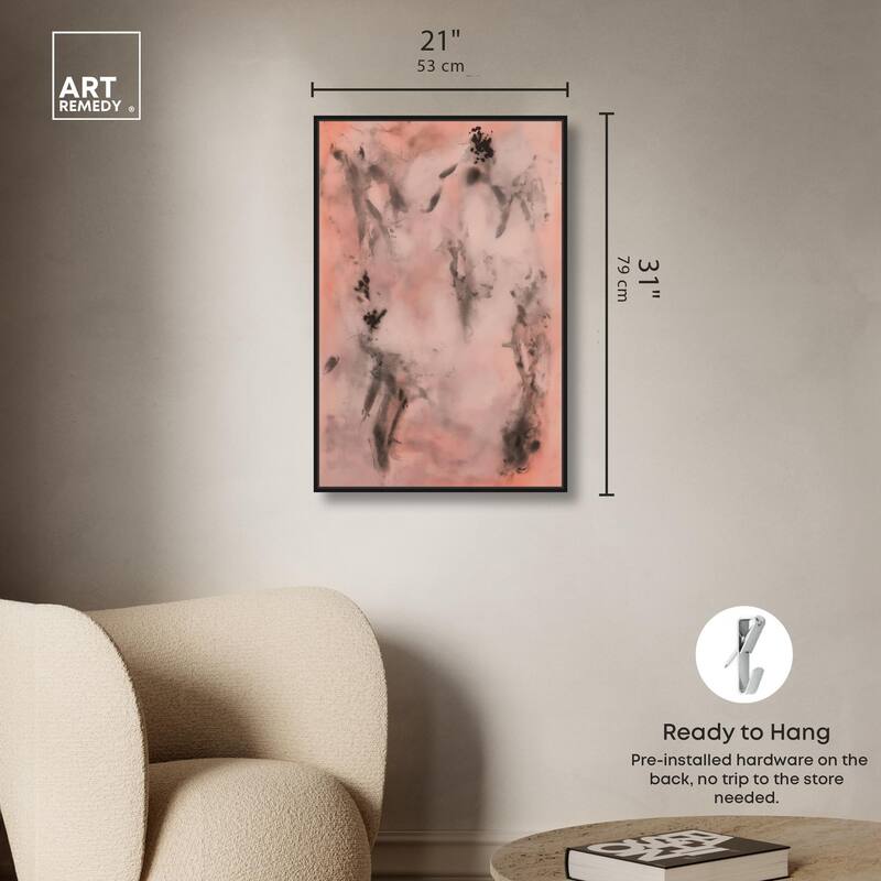 Ink Wash Canvas by Art Remedy