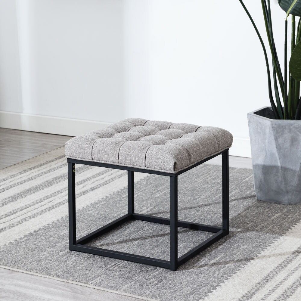 Kotter home square button tufted ottoman discount