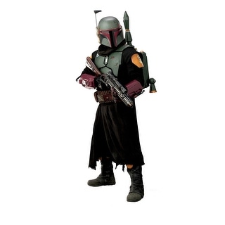 Red & Green & Brown Boba Fett Peel and Stick Giant Wall Decal by RoomMates