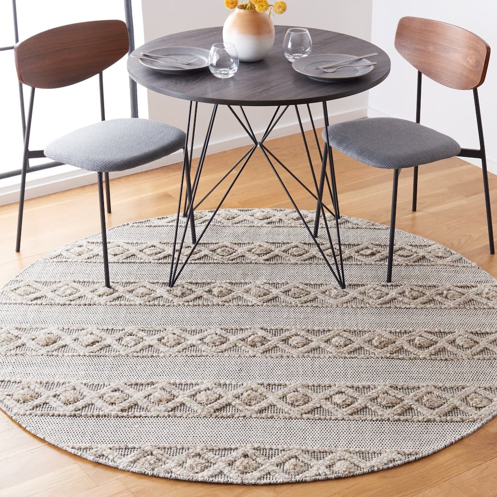 SAFAVIEH Vermont Libbie Wool Fringe Rug
