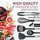 preview thumbnail 6 of 29, Kitchen Utensil Set, 24 Nylon and Stainless Steel Cooking Utensils