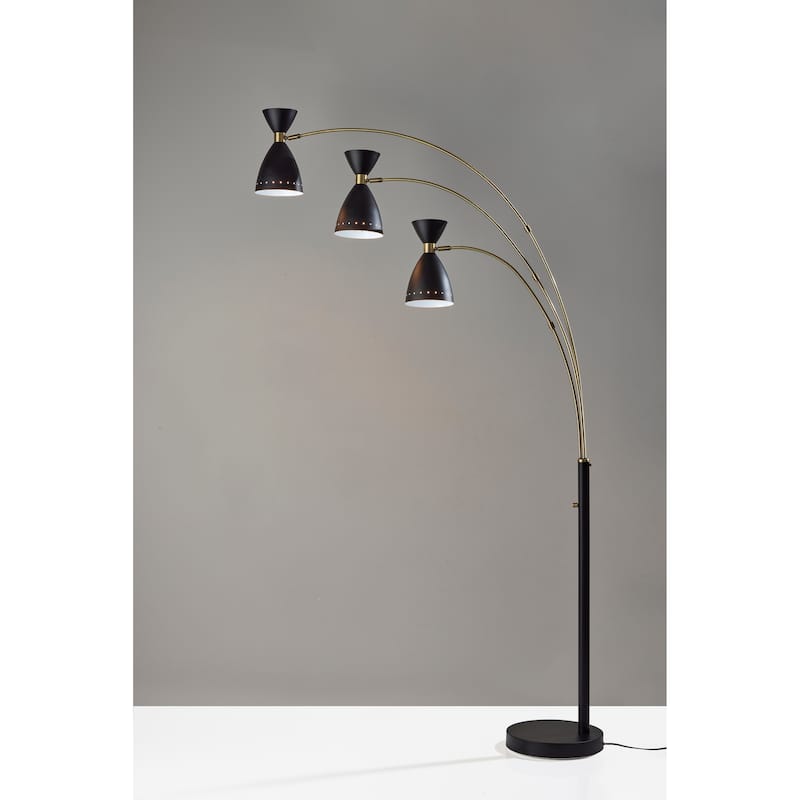 Oscar 3-Arm Arc Lamp