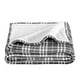 preview thumbnail 39 of 88, Bare Home Sherpa Fleece Blanket - Reversible Plush Bed Blanket Twin/Twin XL - Stirling Plaid