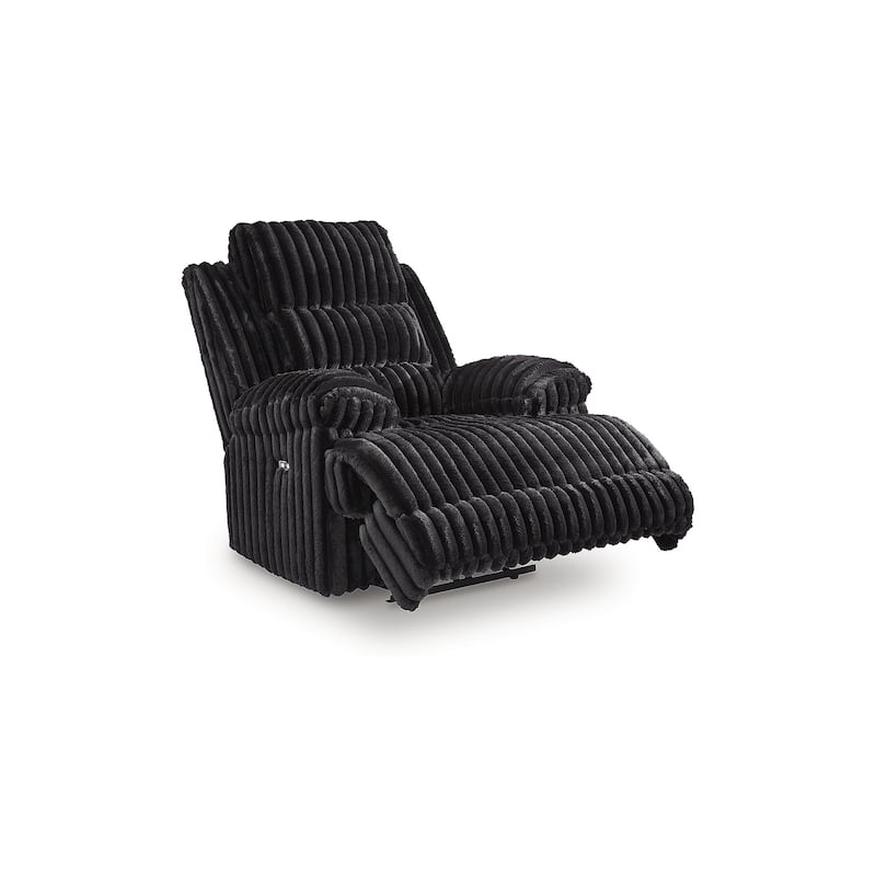 Signature Design by Ashley Higgesbee Black Power Recliner