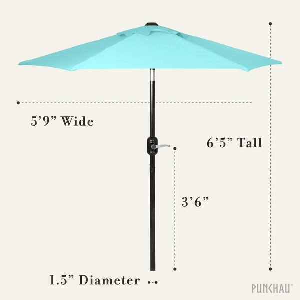 buy all weather patio umbrella 9 X 11 ft Outdoor Patio Cantilever Umbrella with Solar Lights Wheeled Base Double Canopy 360 Rotation Tilt