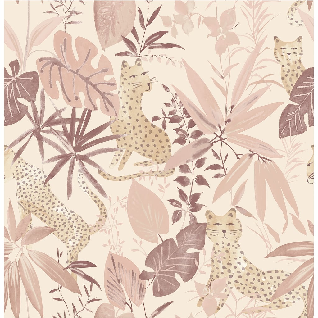 NuWallpaper Rose Jhalana Peel & Stick Vinyl Wallpaper - 216in x 20.5in x 0.025in