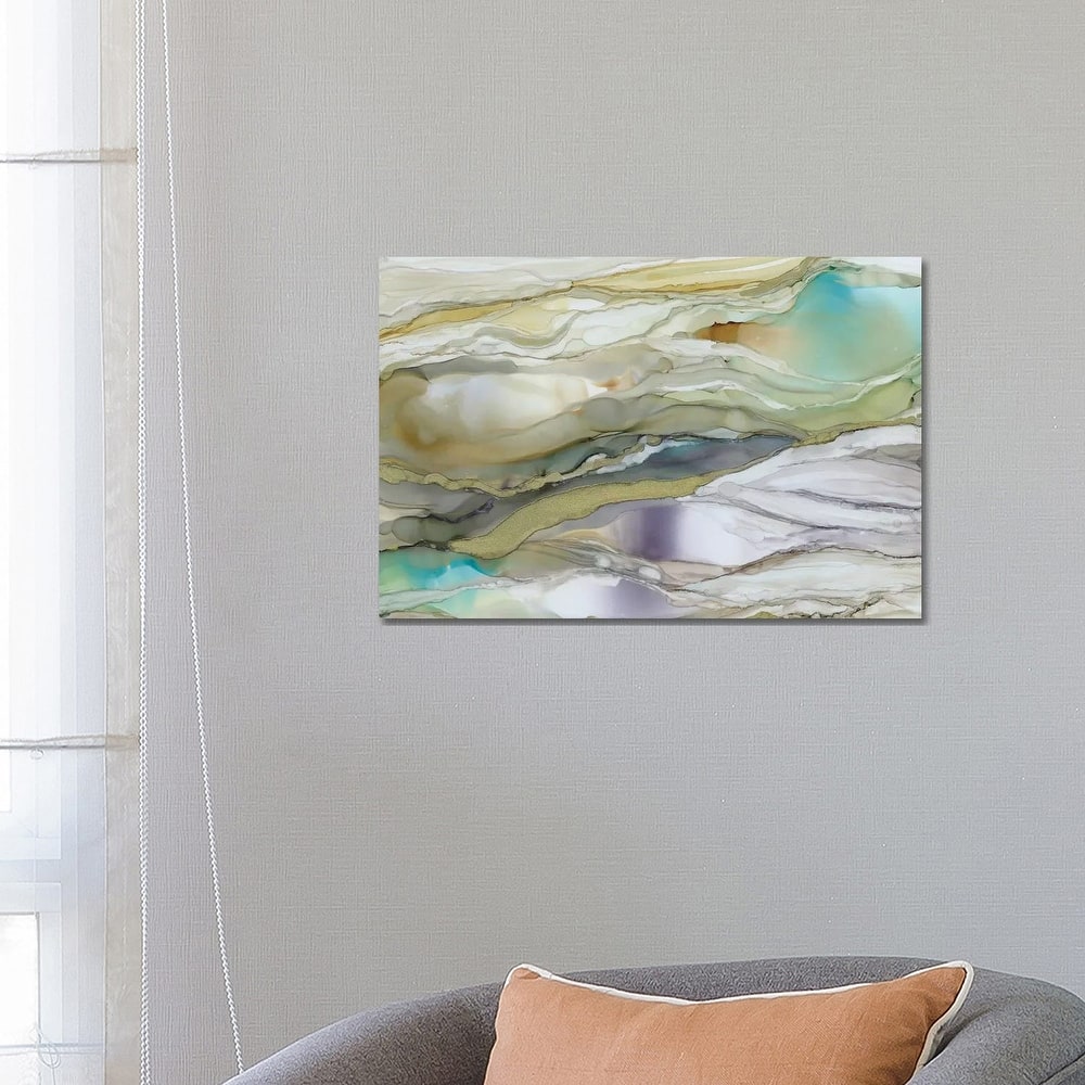 iCanvas "Marbled Glass III" by Carol Robinson Canvas Print