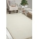 preview thumbnail 25 of 55, Nourison Westport Solid Border Hand-tufted Wool Area Rug 2' 6" x 4' - White - Runner/Rectangle