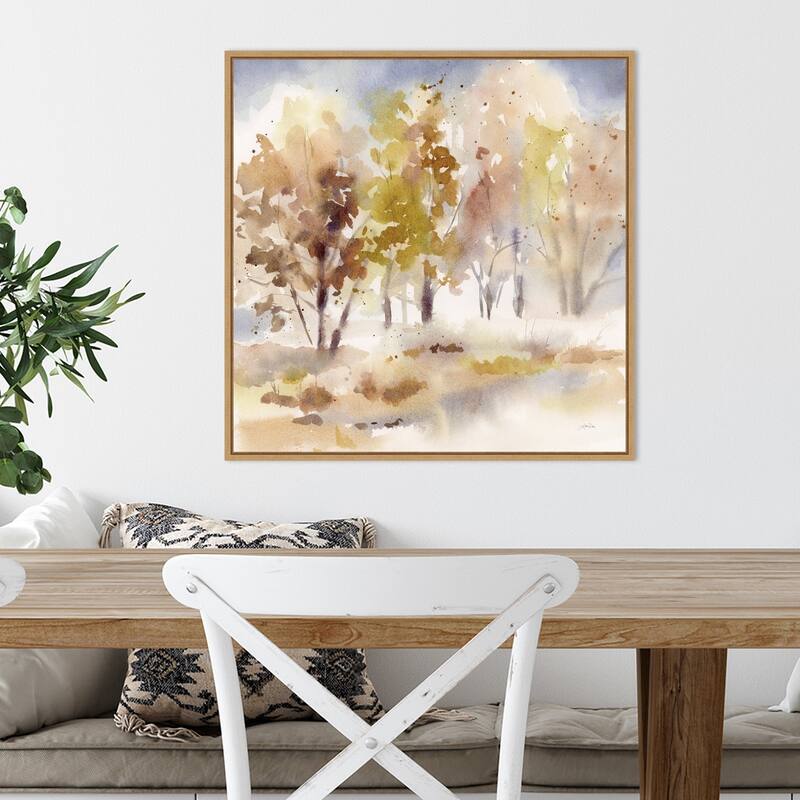 Autumn Grove by Katrina Pete Framed Canvas Wall Art Print