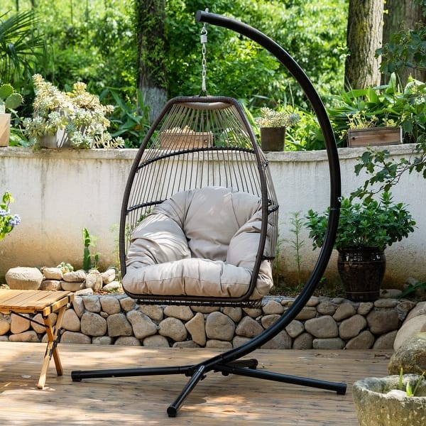 Egg Chair Outdoor Egg Chair Cushion Only, Hanging Swing Chair Seat