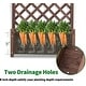preview thumbnail 4 of 5, Mcombo Planter Raised Bed with Trellis, Outdoor Wood Planter Box Garden Stander for Patio Yard, 25" x 11" x 45",