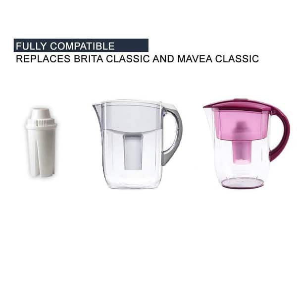 GoldTone Activated Charcoal Water Filters for BRITA and MAVEA Water
