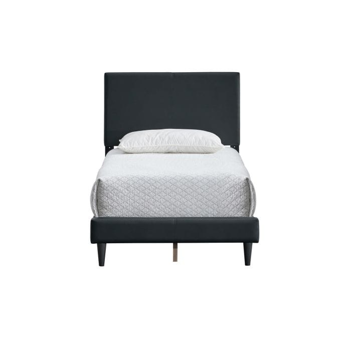 GDF Studio - Emily Modern Upholstered Bed with Adjustable Headboard (Mattress Not Included)