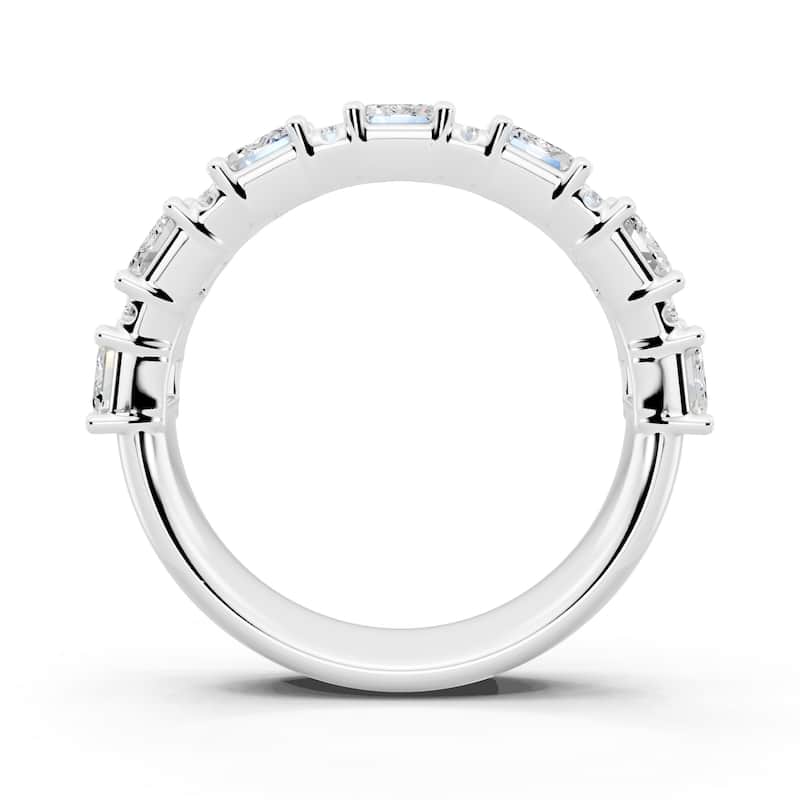 Auriya 14k Gold 2 1/2ctw Lab Grown Diamond Anniversary Ring (E-F VS)