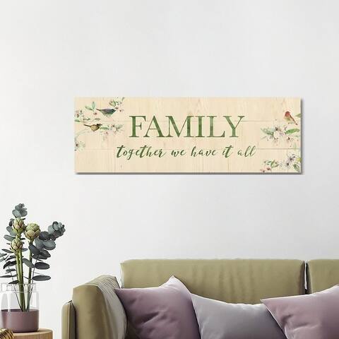 iCanvas "Family Together" by Carol Robinson Canvas Print