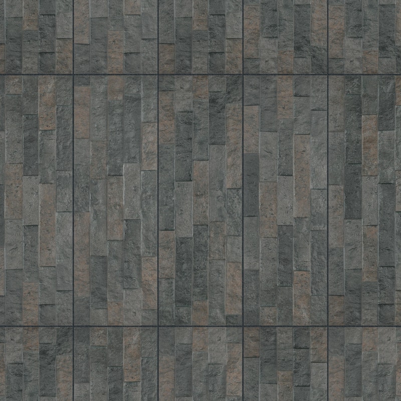 Merola Tile Irazu Antracita 7-7/8" x 23-1/2" Porcelain Wall Tile