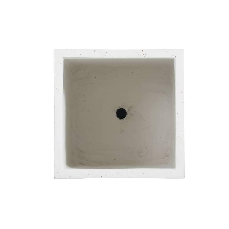 Durable Outdoor Planter Box Planter Pot with Drainage and Rubber Plug