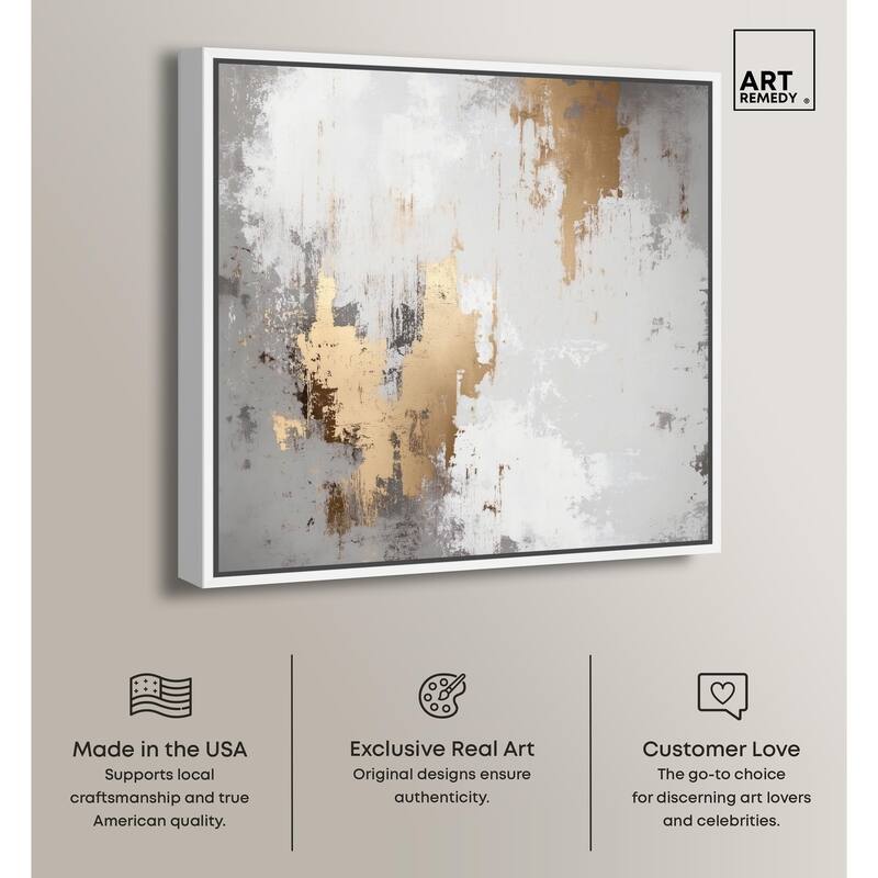Ghostly Glimmer I Canvas by Art Remedy