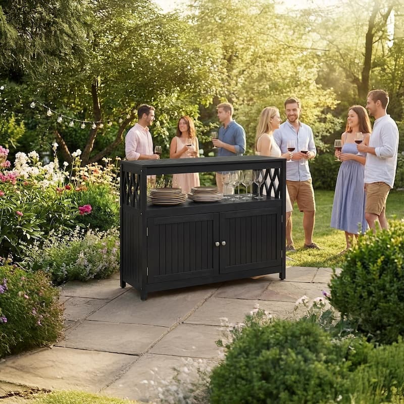 DTY Outdoor Living Longs Peak Eucalyptus Sideboard