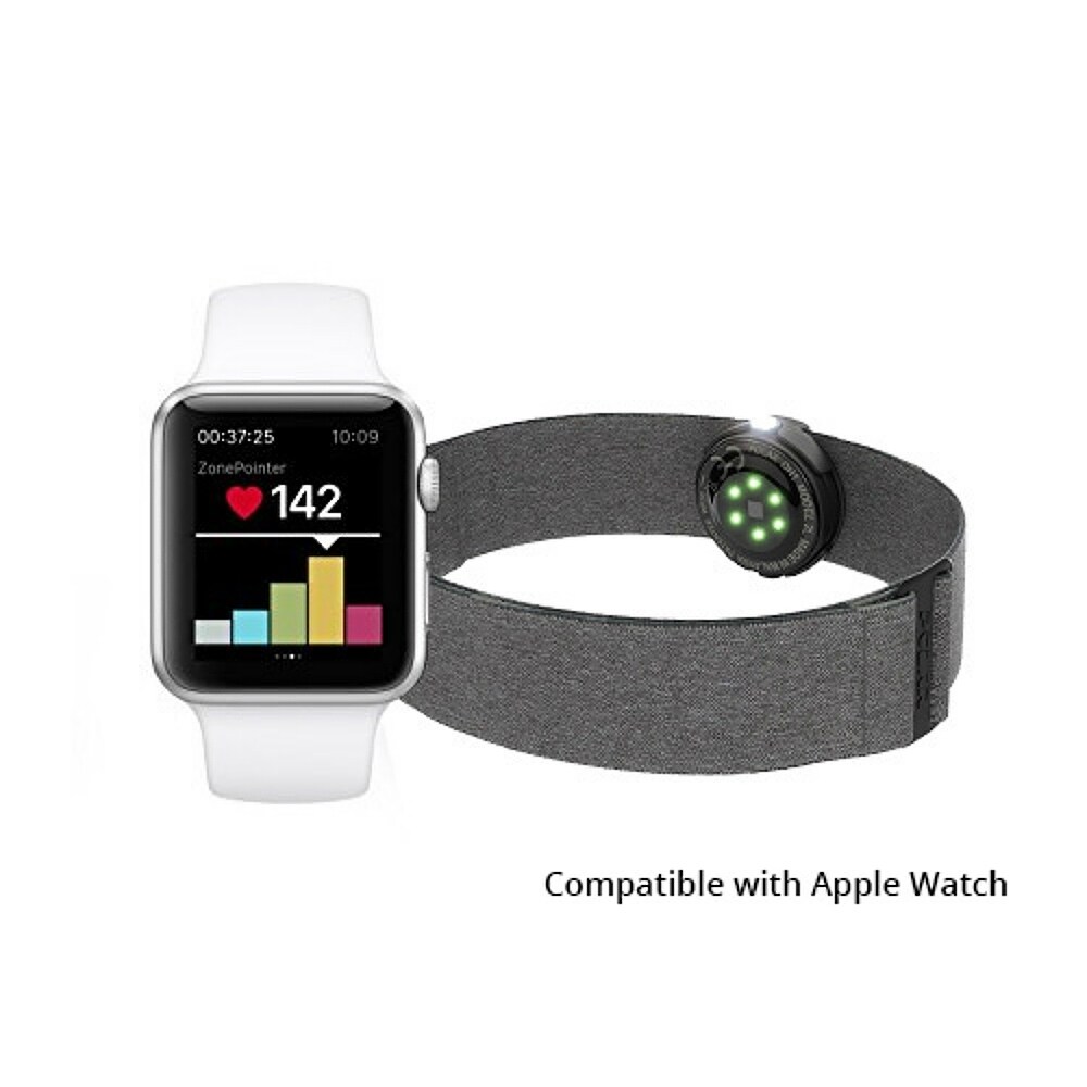 Polar OH1 Gray Optical Heart Rate Sensor with Built In Memory Comfortable Textile Armband Bed Bath Beyond 20984858