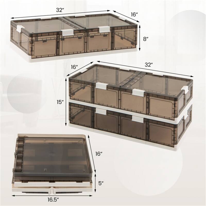 2 high-quality storage cabinets with wheels - Multi