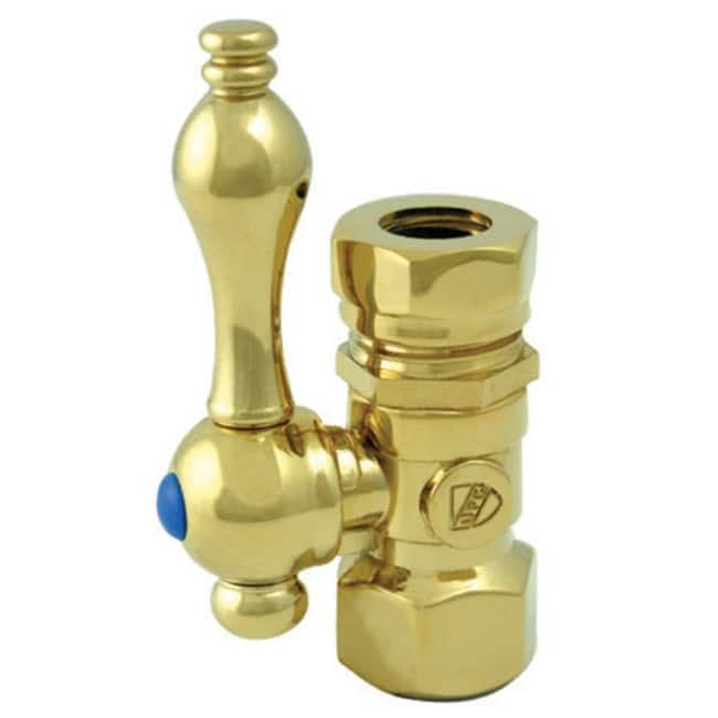 Kingston Brass Vintage Quarter Turn Valves (1/2" FIP X 1/2" and 7/16"