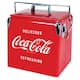 Coca-Cola Retro Ice Chest Cooler with Bottle Opener 13L (14qt)