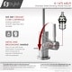 preview thumbnail 7 of 32, STYLISH Kitchen Sink Drinking Water Tap Faucet in Stainless Steel - Faucet Height: 10 1/2" | Spout Height: 9"