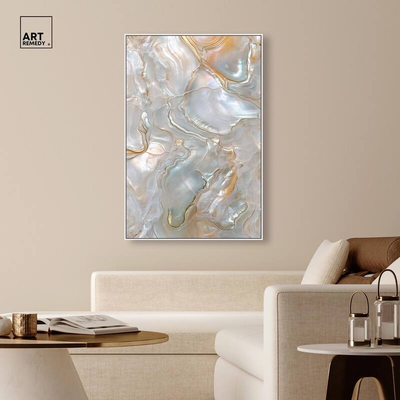Fluid Preciousness IV Canvas by Art Remedy
