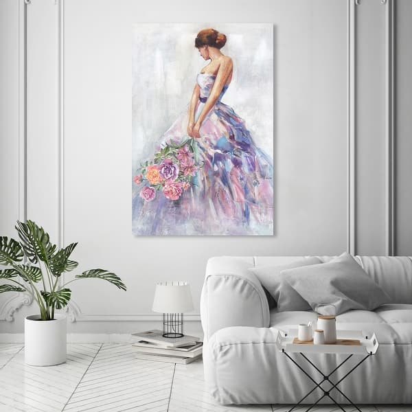 strapless open back dress Airlie Midi Shirt Dress in White Pink Floral main image 1
