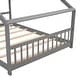 preview thumbnail 25 of 43, Modern Style House Bed Wood Bed, Fun and Adorable Space, Suitable for Kids