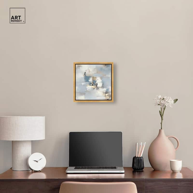 Morning Mist Over the Water Canvas by Art Remedy