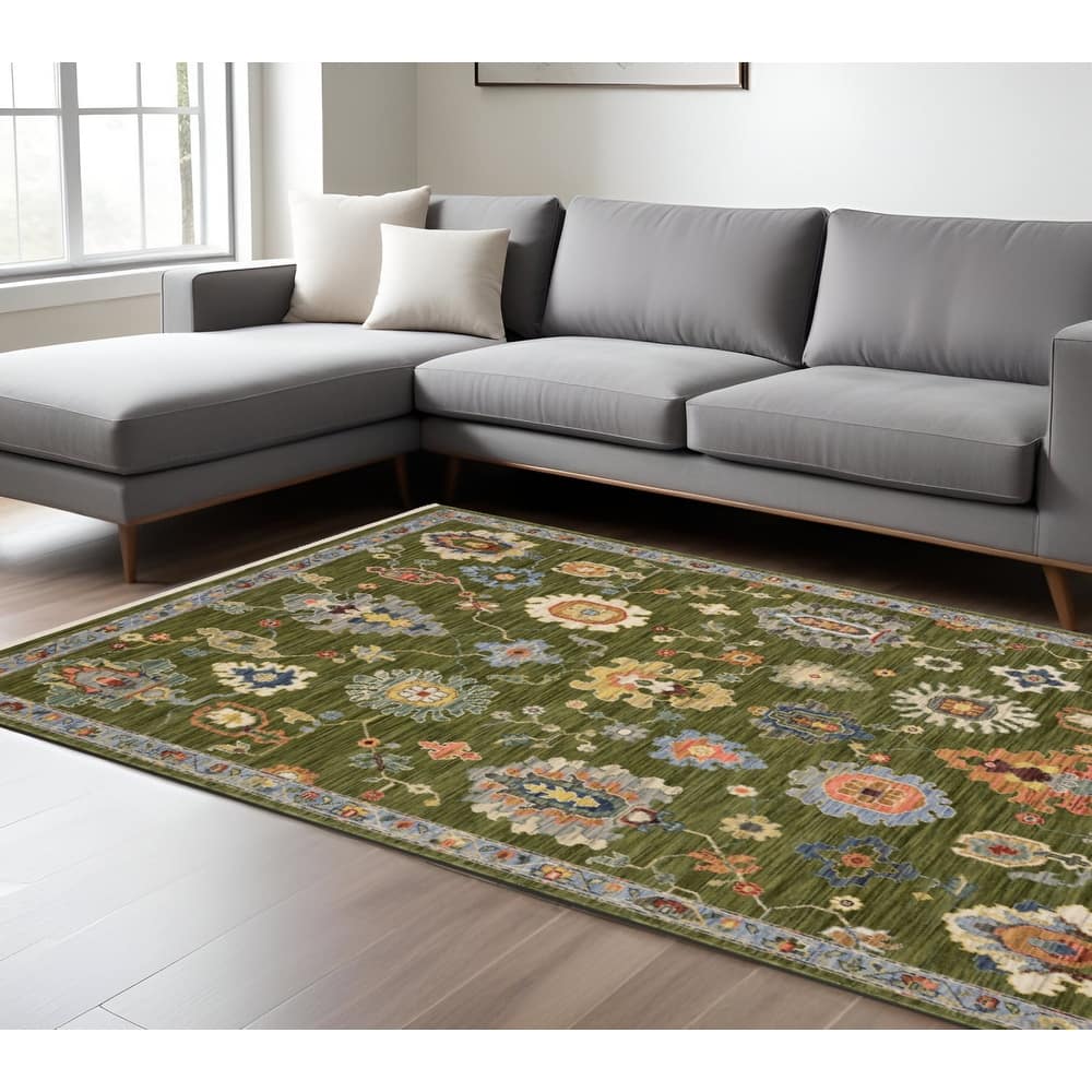 HomeRootsOriental Traditional Rectangle Area Rug