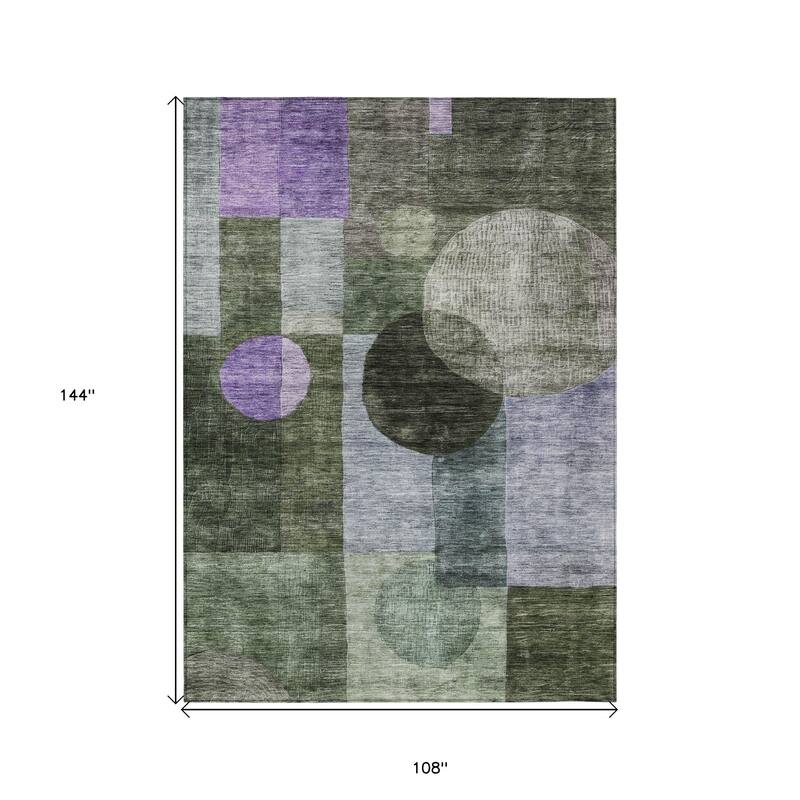 HomeRoots Geometric Transitional Rectangle Outdoor Rug