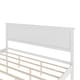 preview thumbnail 13 of 21, Rustic Wood Platform Bed with Headboard Footboard and Support Slats