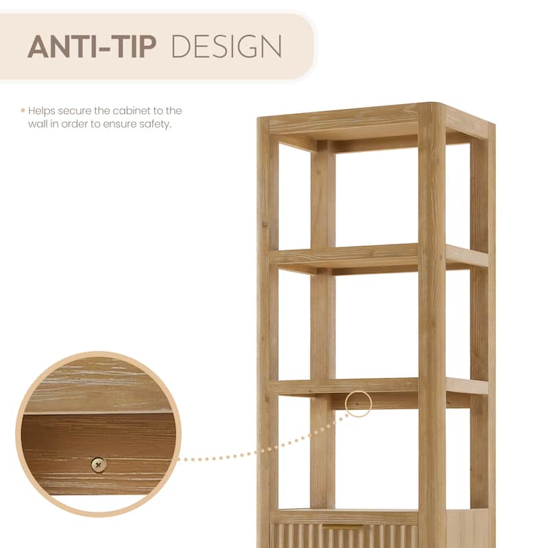 Cadiz 22 in. Storage Cabinet for Bathroom and Living Room