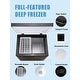 preview thumbnail 11 of 13, 5.0 Cu.Ft Deep Compact Chest Freezer with 7 Gears Temperature Control with a Removable Basket for House, Kitchen, Garage, Shop